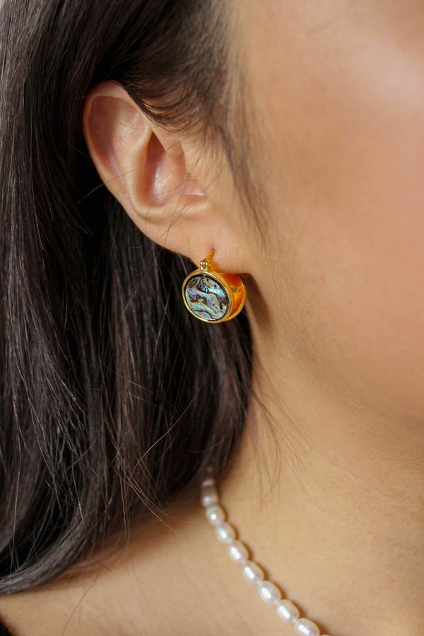 Ryley Earrings/Paua Shell