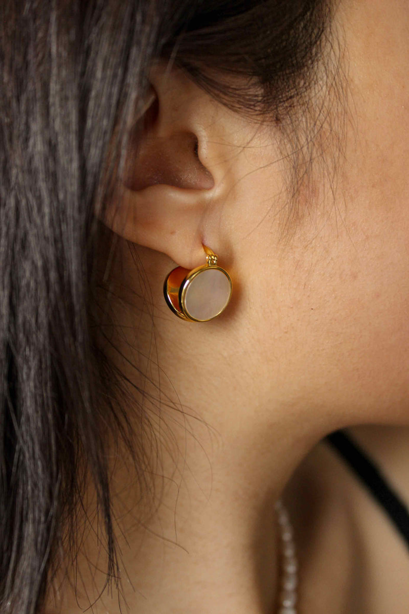 Ryley Earrings/Mother of Pearl