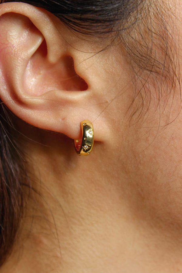 Glisten Hoop Earrings