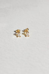 Pear Shaped Stud Earrings