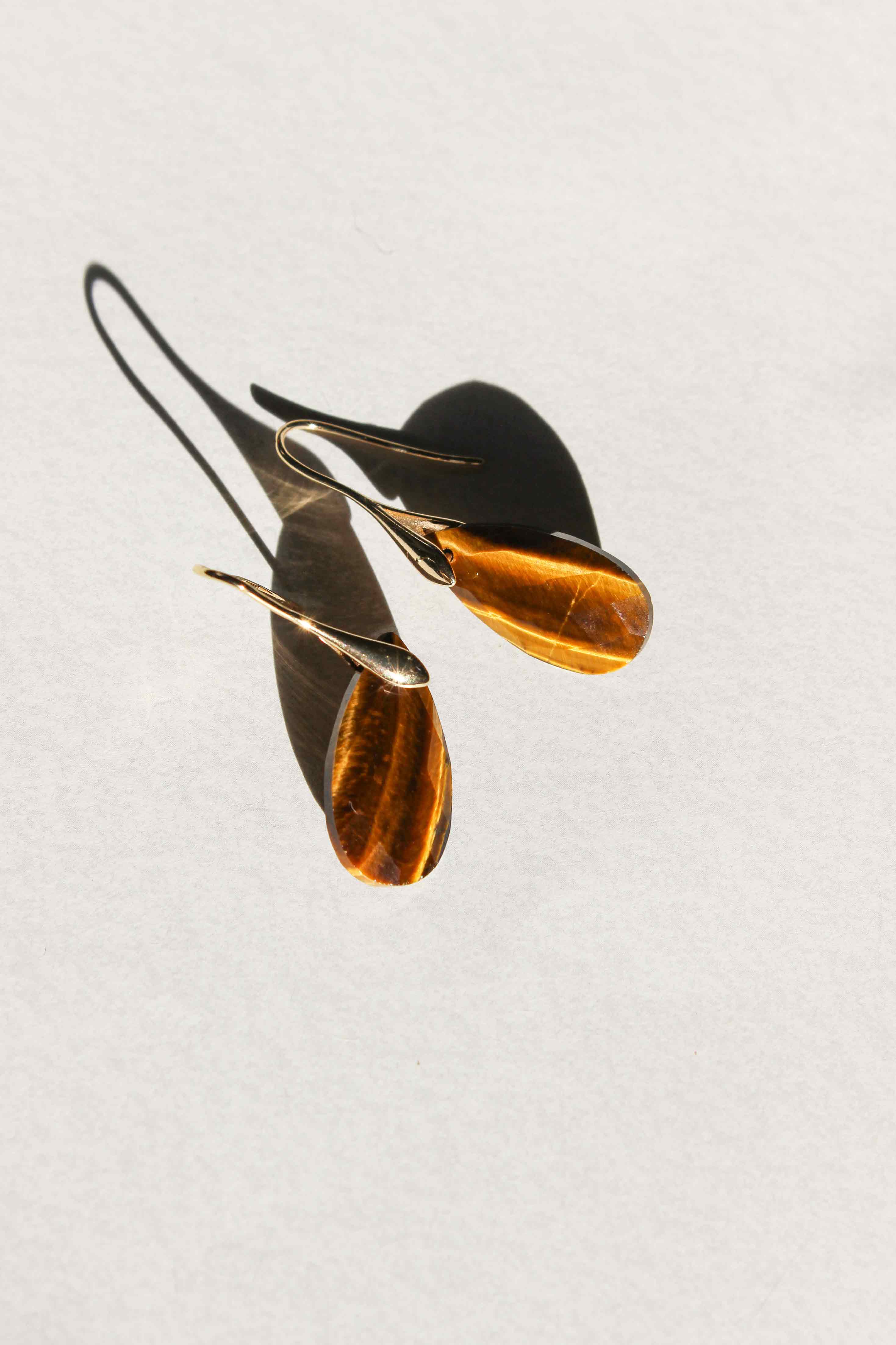 Teardrop Gemstone Earrings