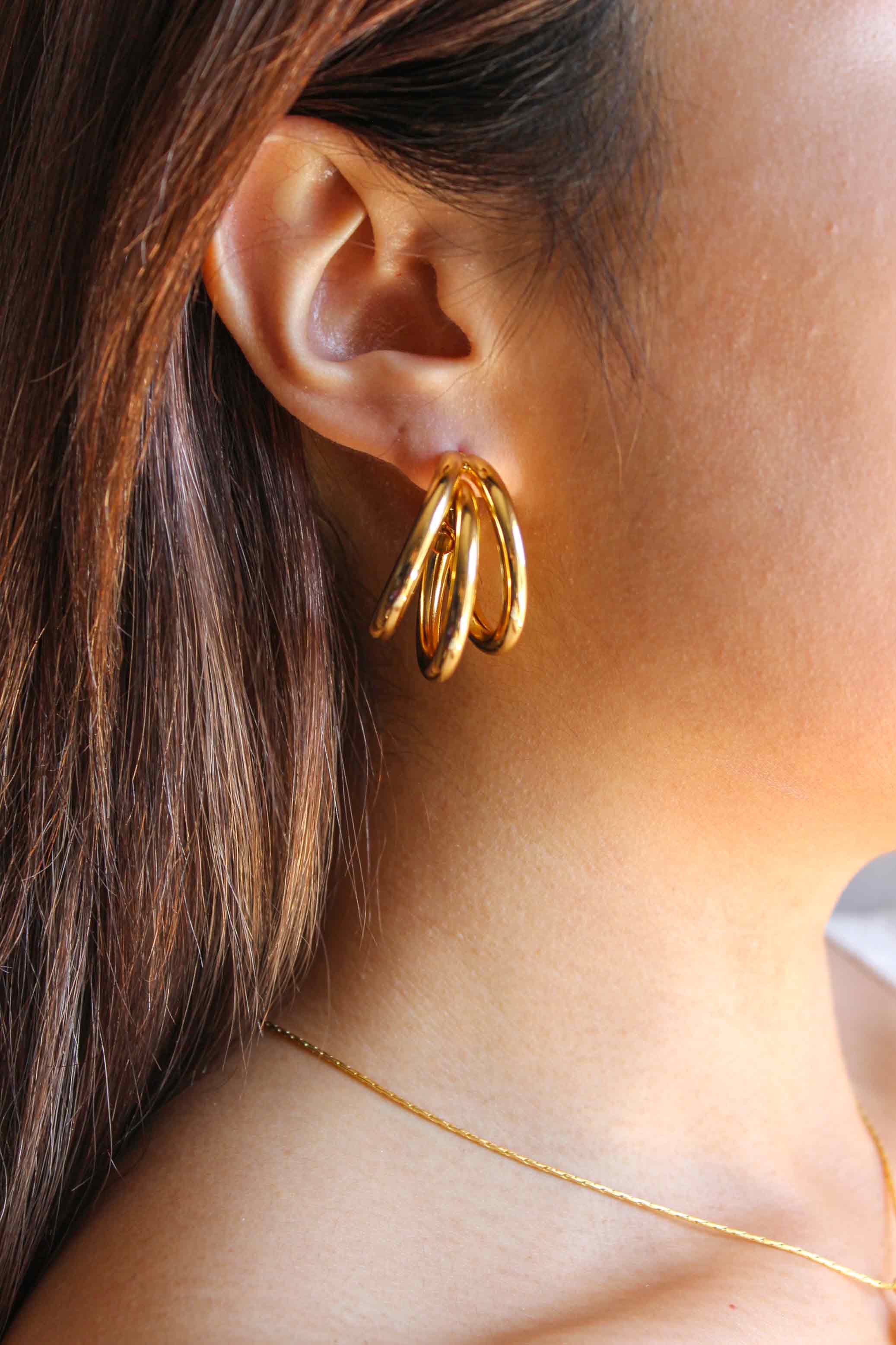 Triple Luxe Earrings