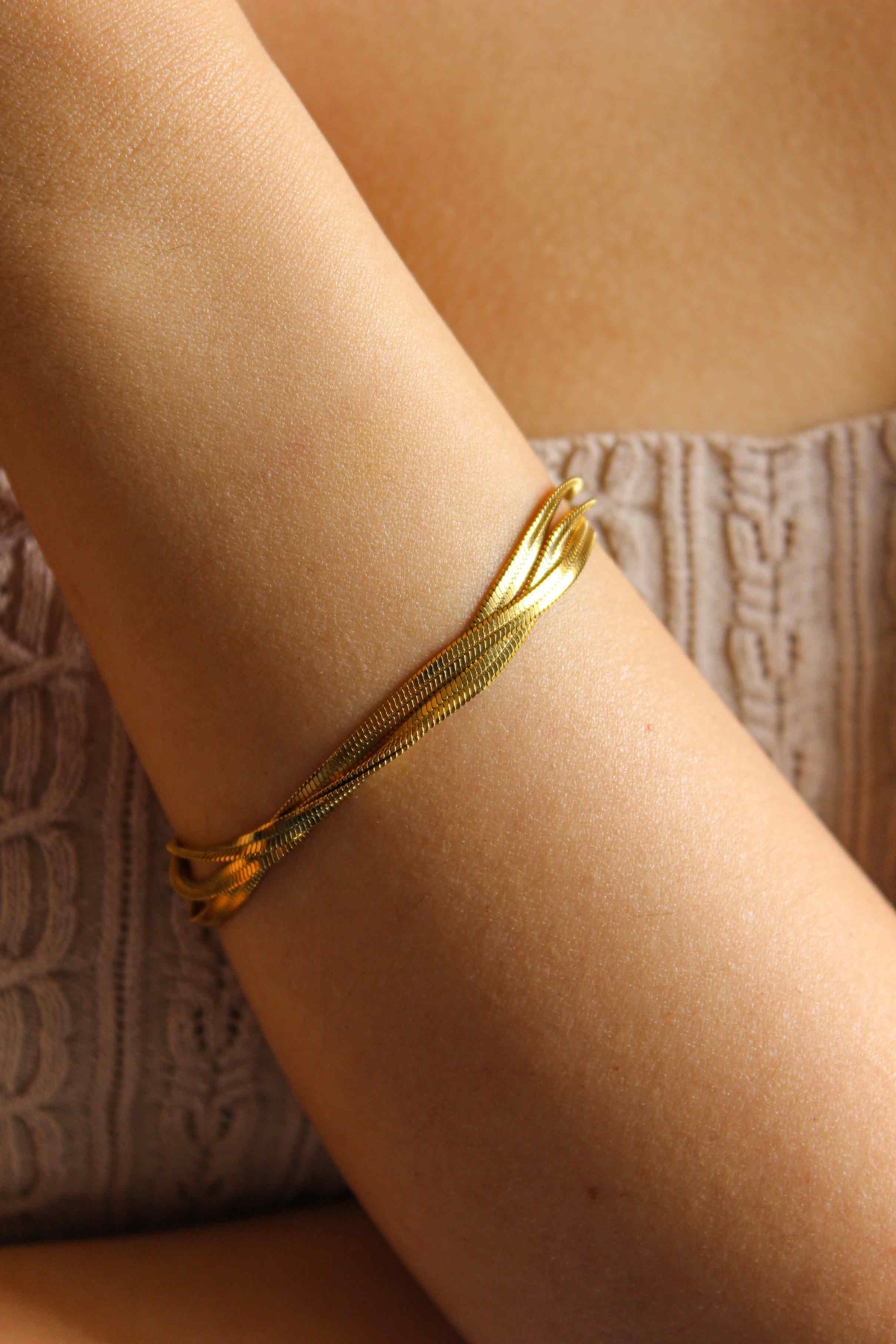 Triple Layered Bracelet