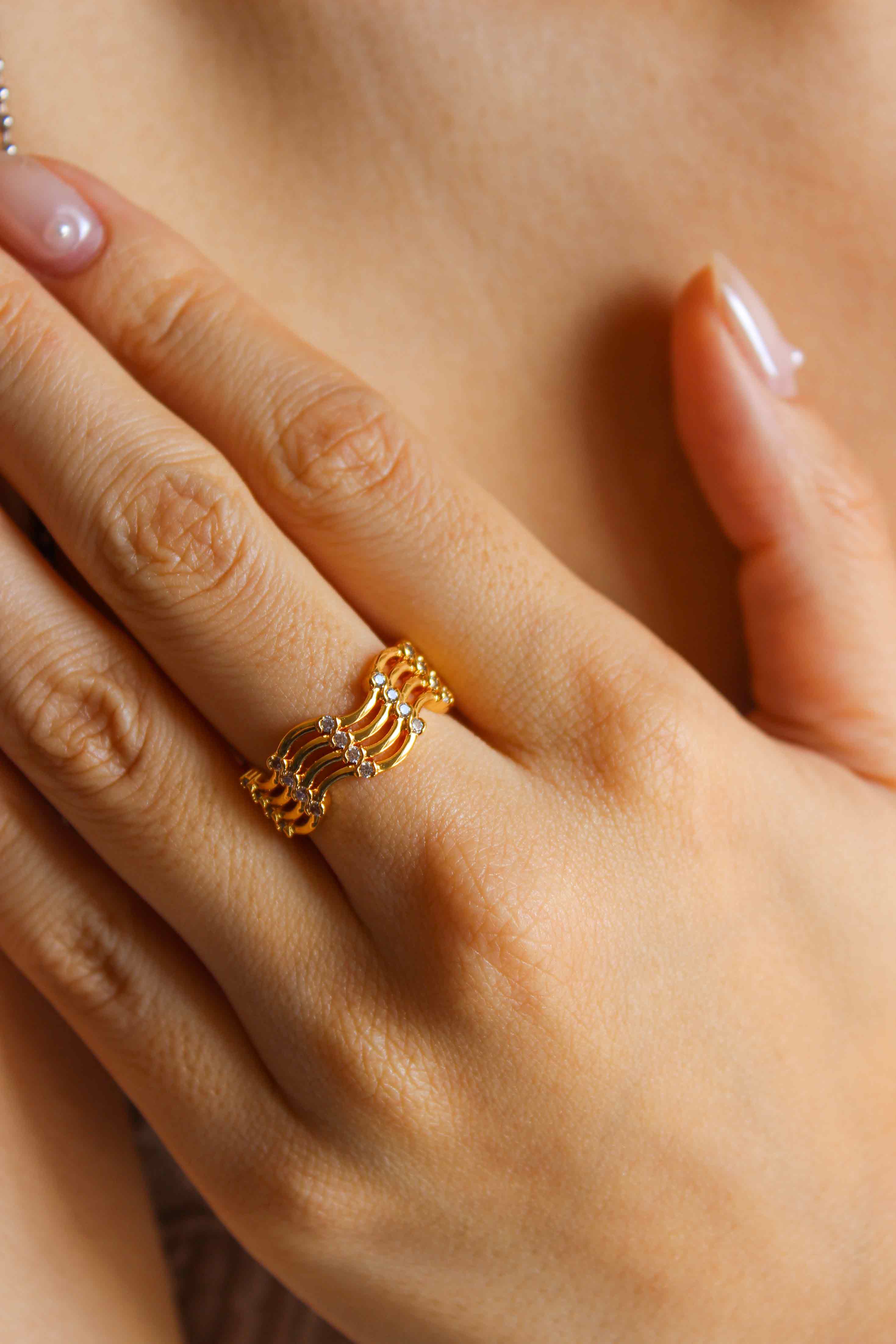 Summer Waves Ring