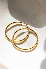 Kiera Hoop Earrings/40mm - Complete. Studio