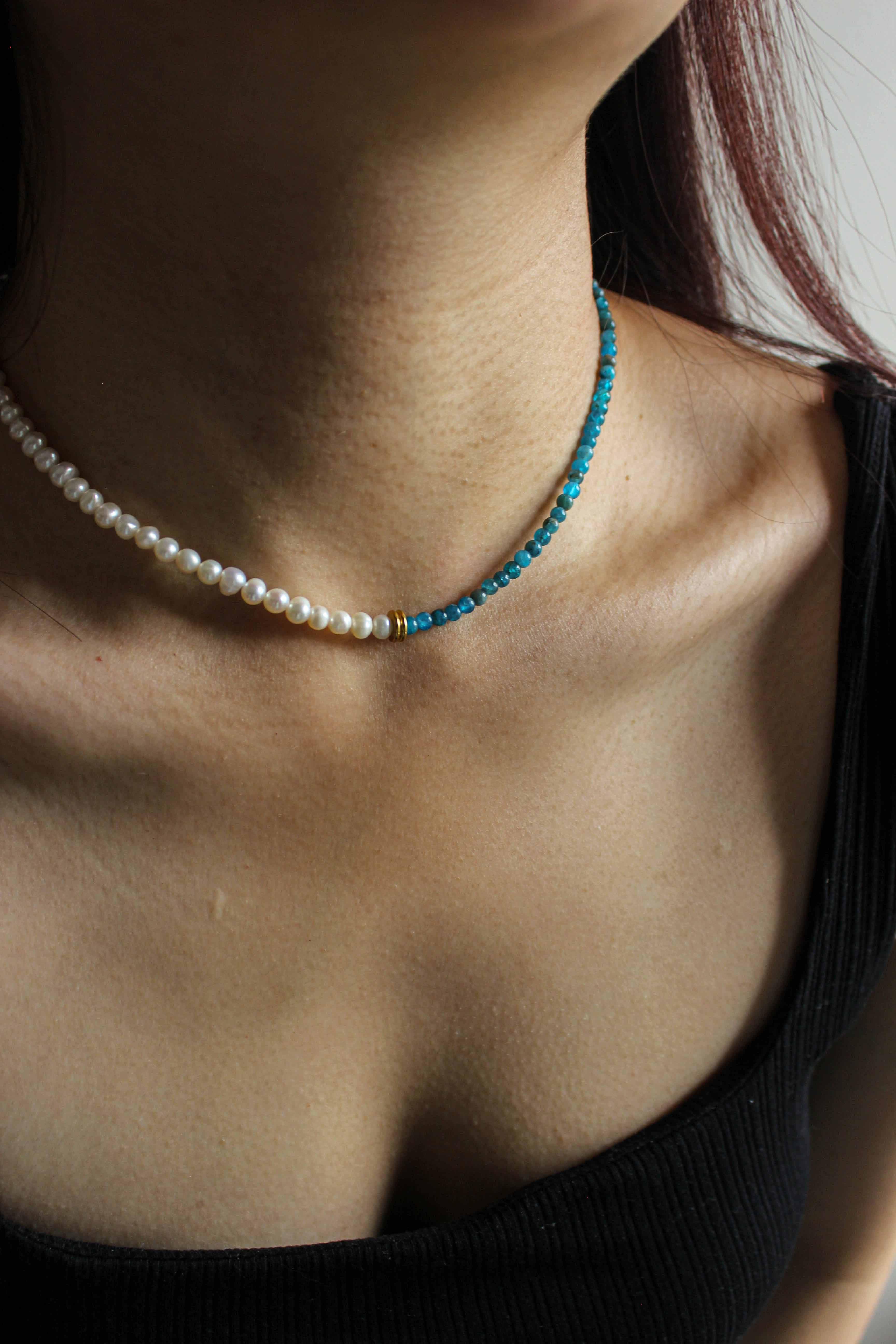 Ocean Pearl Beach Necklace - Complete. Studio