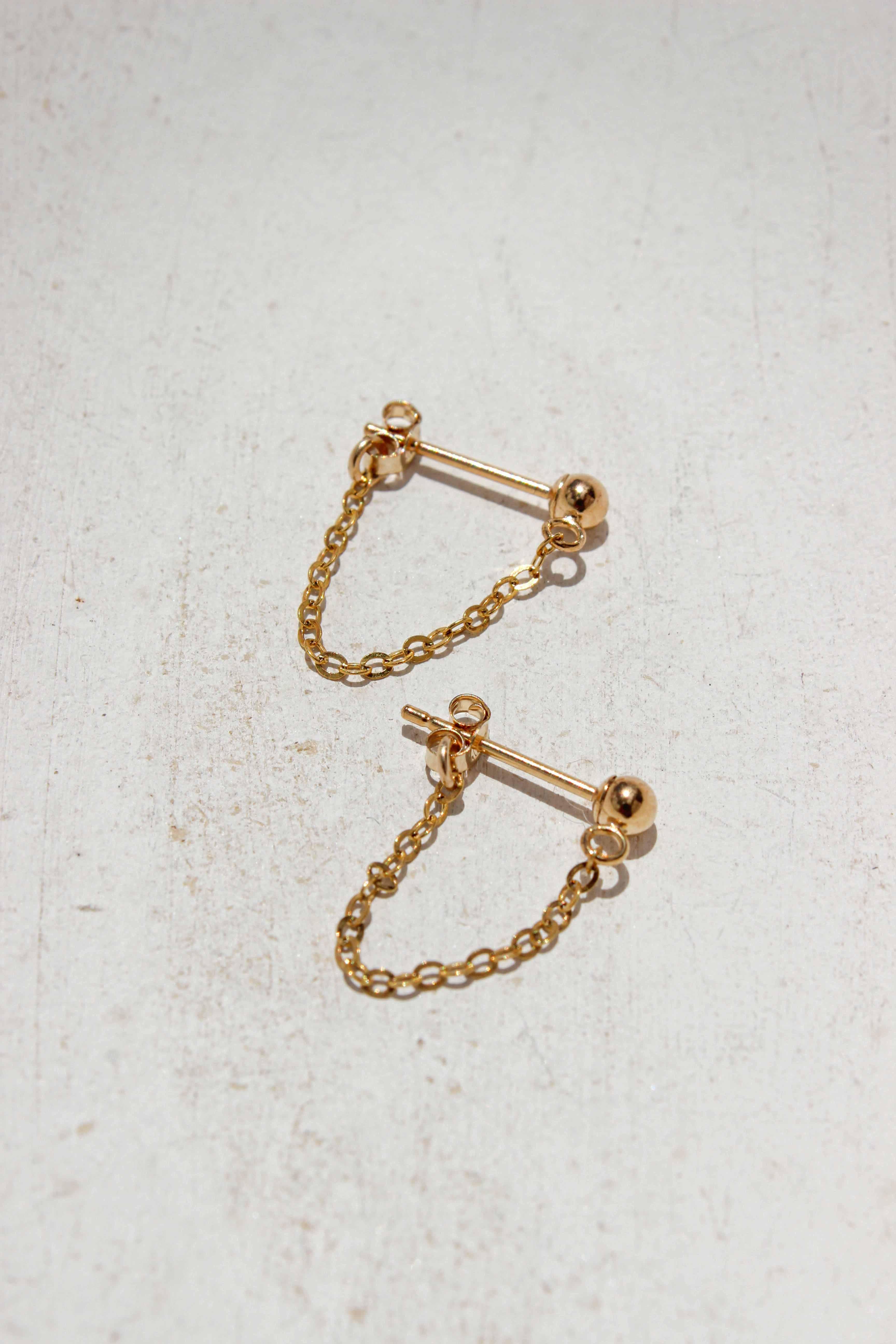 Faye Chain Earrings - Complete. Studio