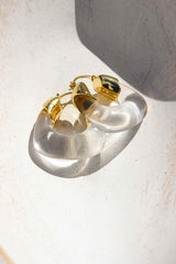 Kira Hoop Earrings/Clear - Complete. Studio