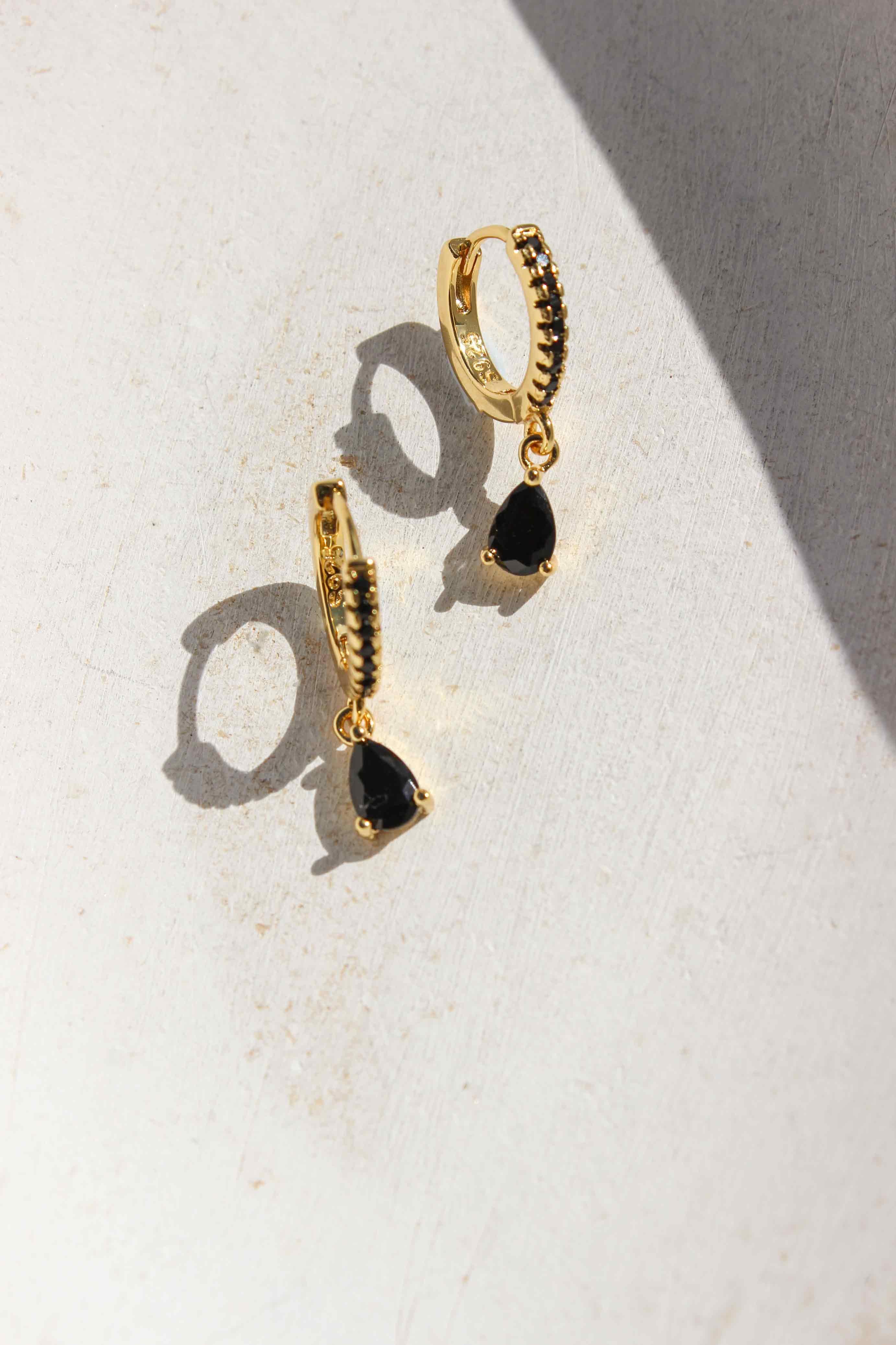 Maeve Earrings/Black - Complete. Studio