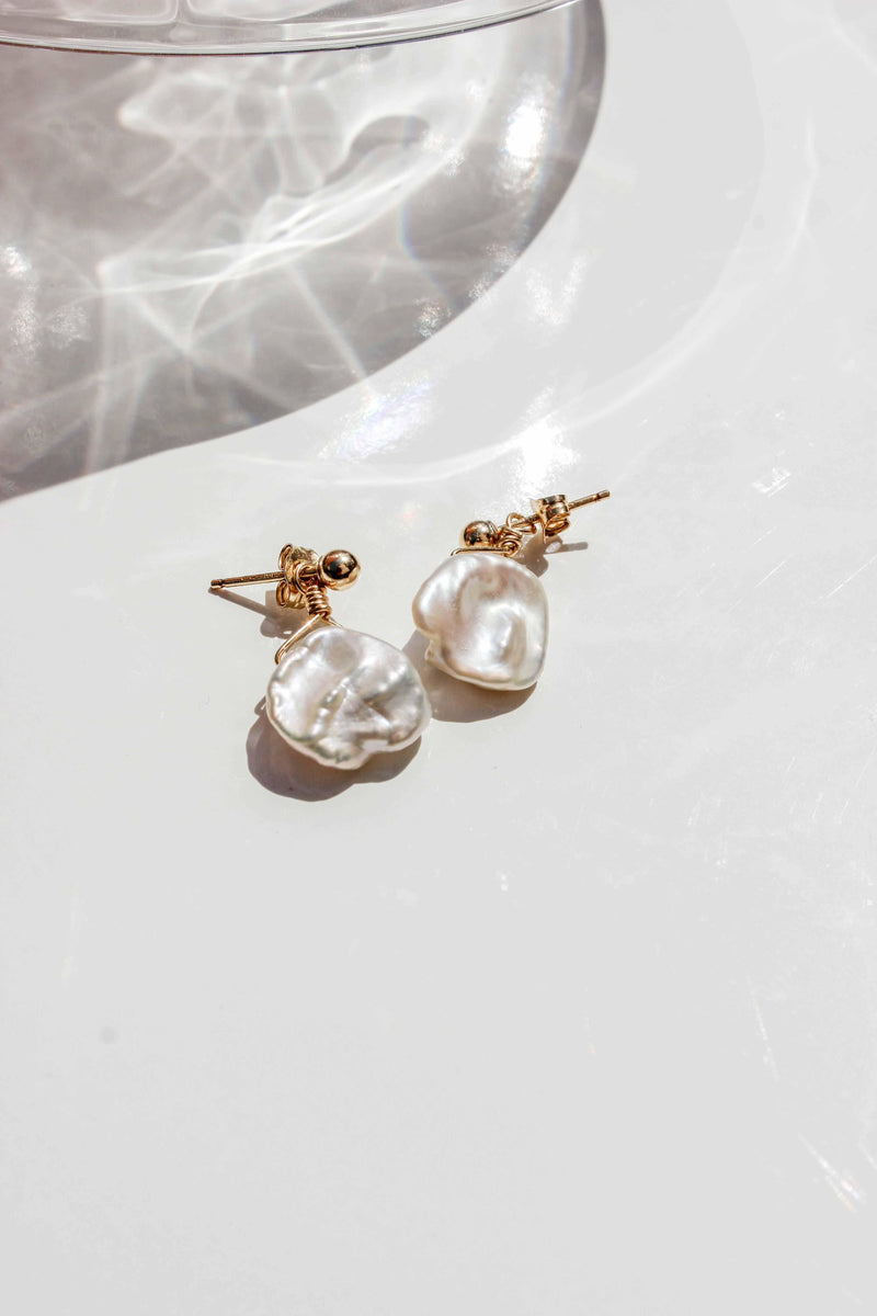 Mylah Pearl Earrings - Complete. Studio