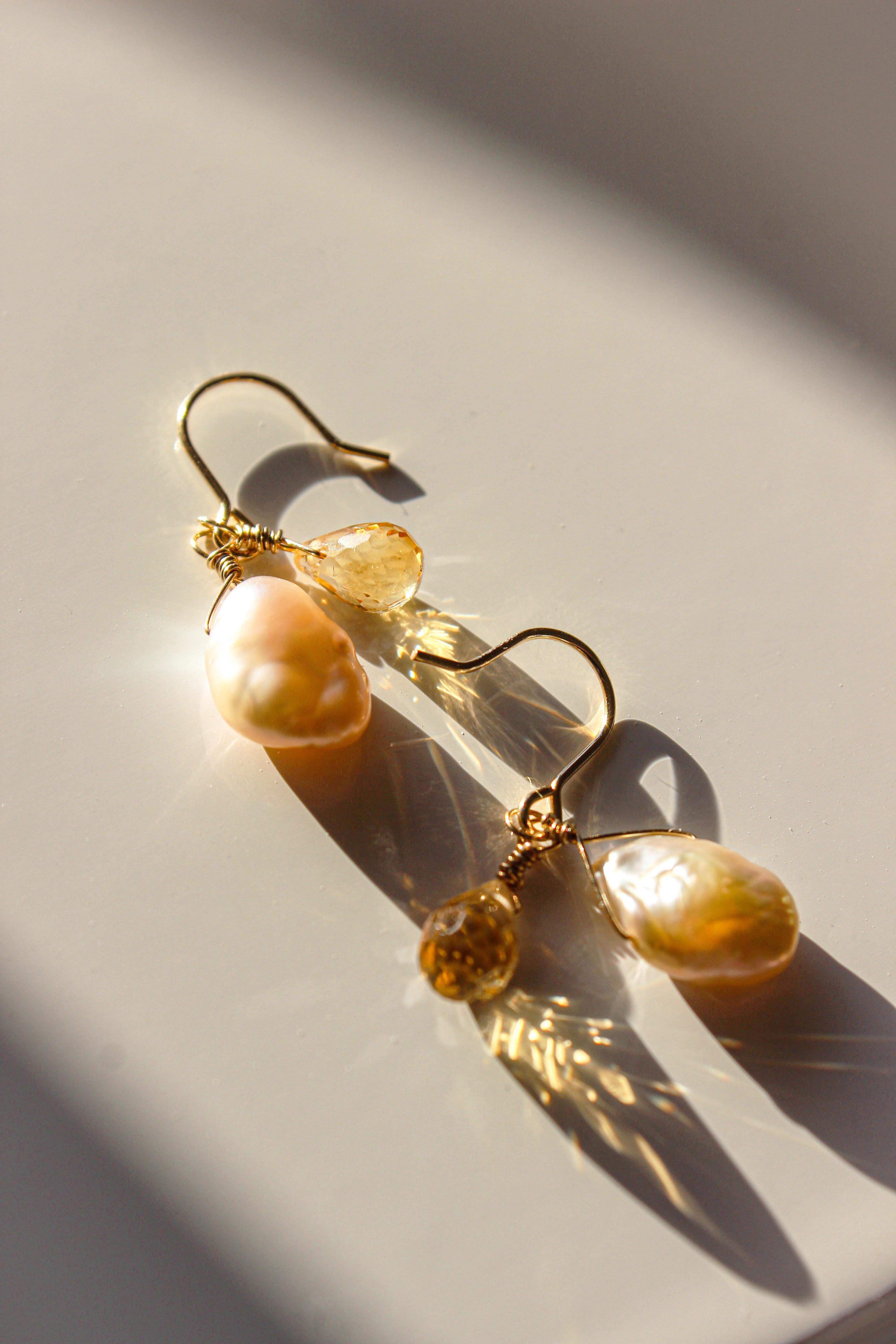 Evelyne Pearl Earrings - Complete. Studio