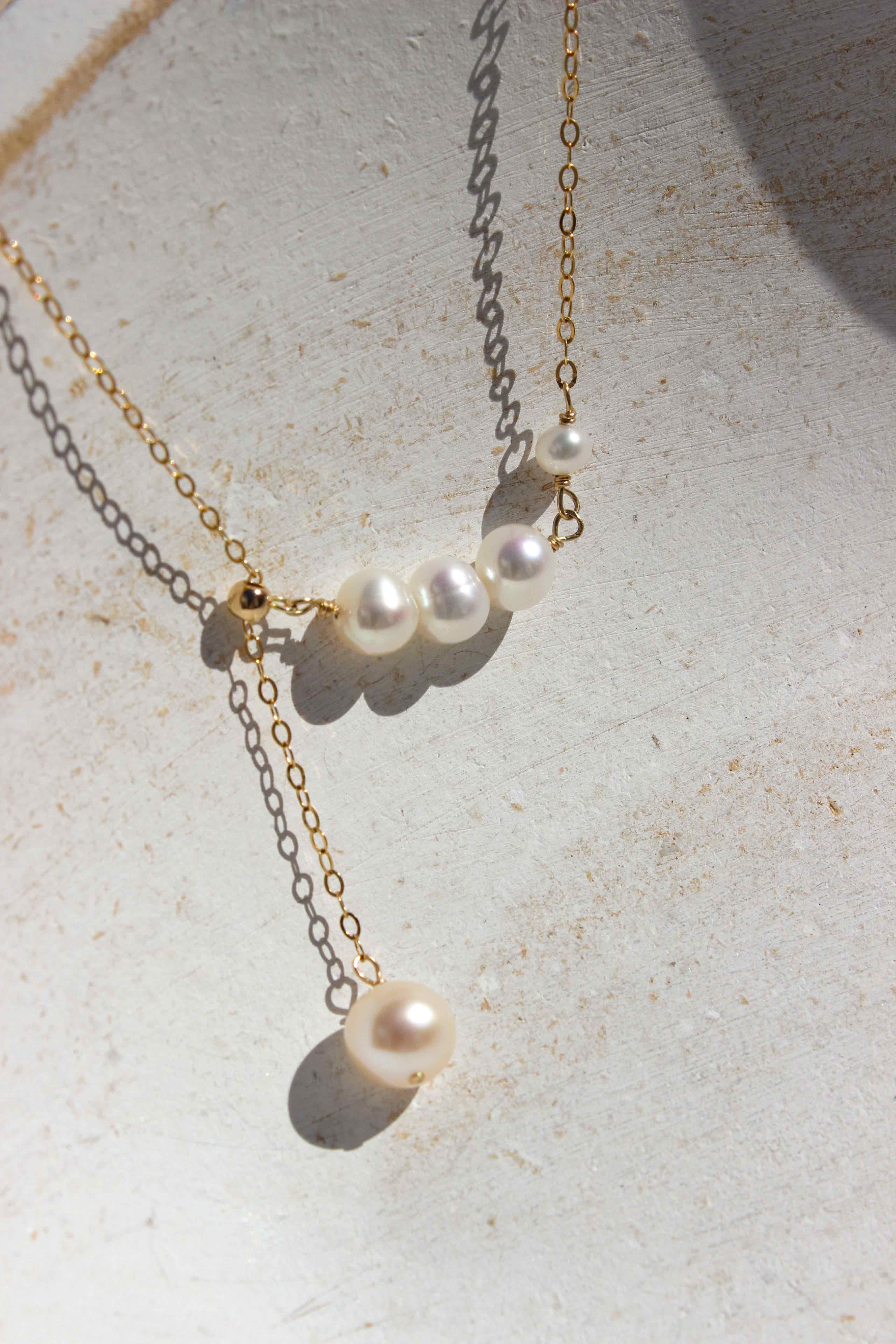 Elayne Pearl Necklace - Complete. Studio