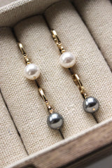 Mini Pearl Hoop Earrings - Complete. Studio