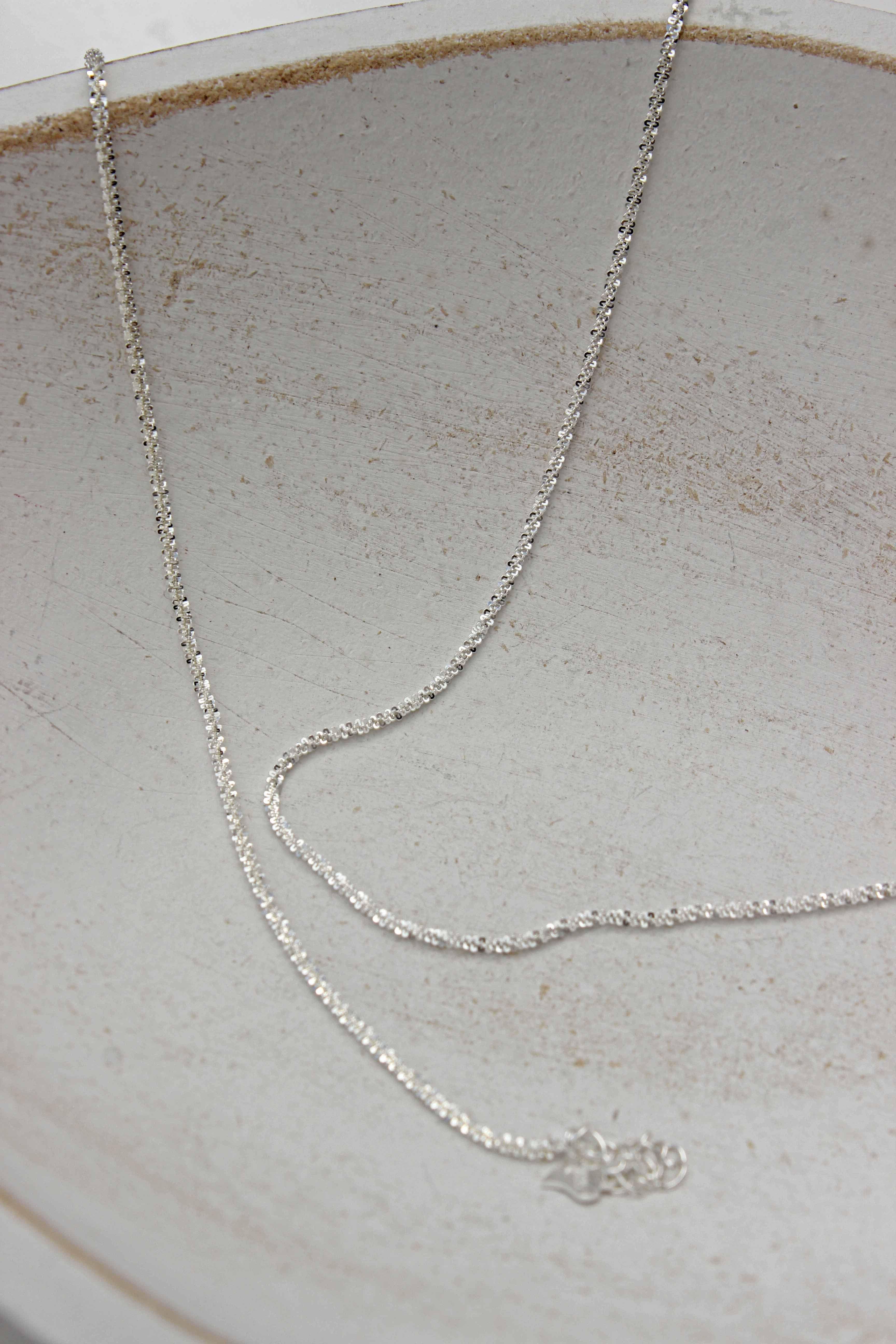 Louise Silver Necklace and Bracelet Set - Complete. Studio