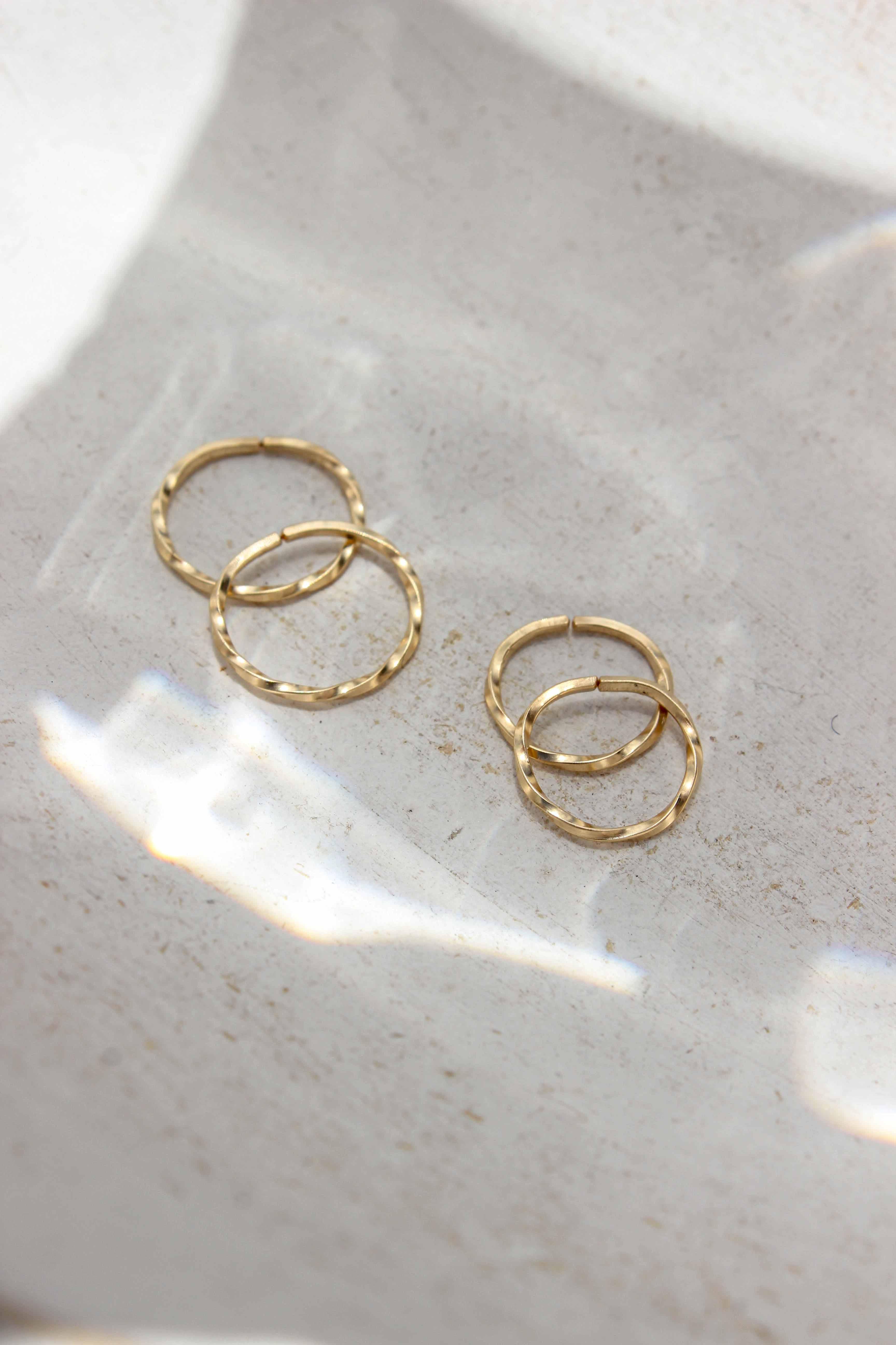 Everyday Huggie Hoop Earrings/10mm - Complete. Studio