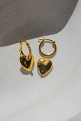 Rae Heart Earrings - Complete. Studio