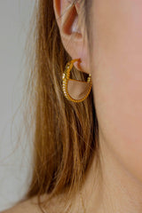 Nacre Hoop Earrings - Complete. Studio