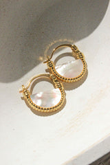 Nacre Hoop Earrings - Complete. Studio