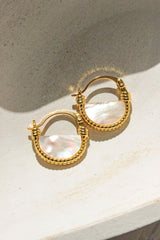 Nacre Hoop Earrings - Complete. Studio