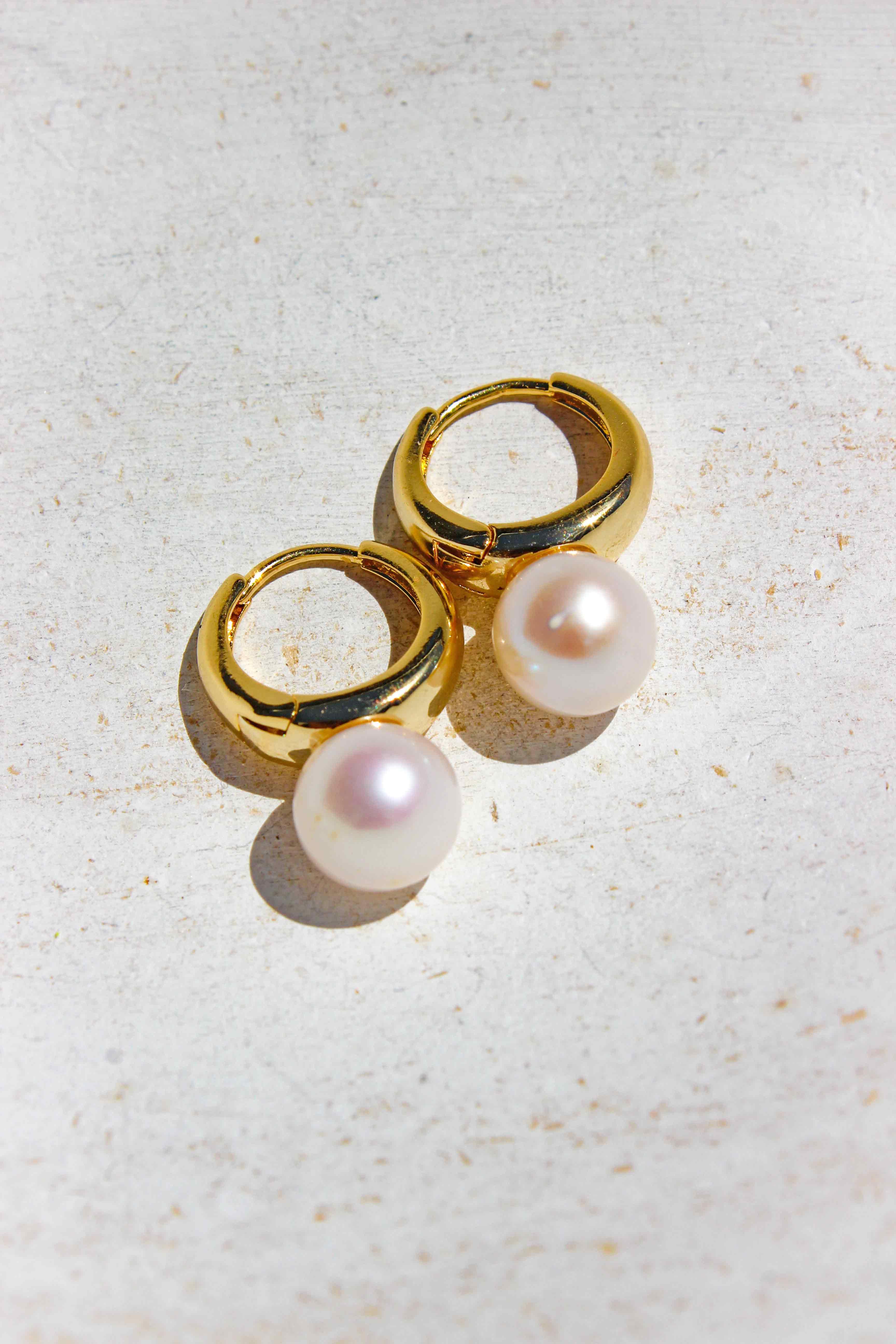 Amar Pearl Earrings - Complete. Studio