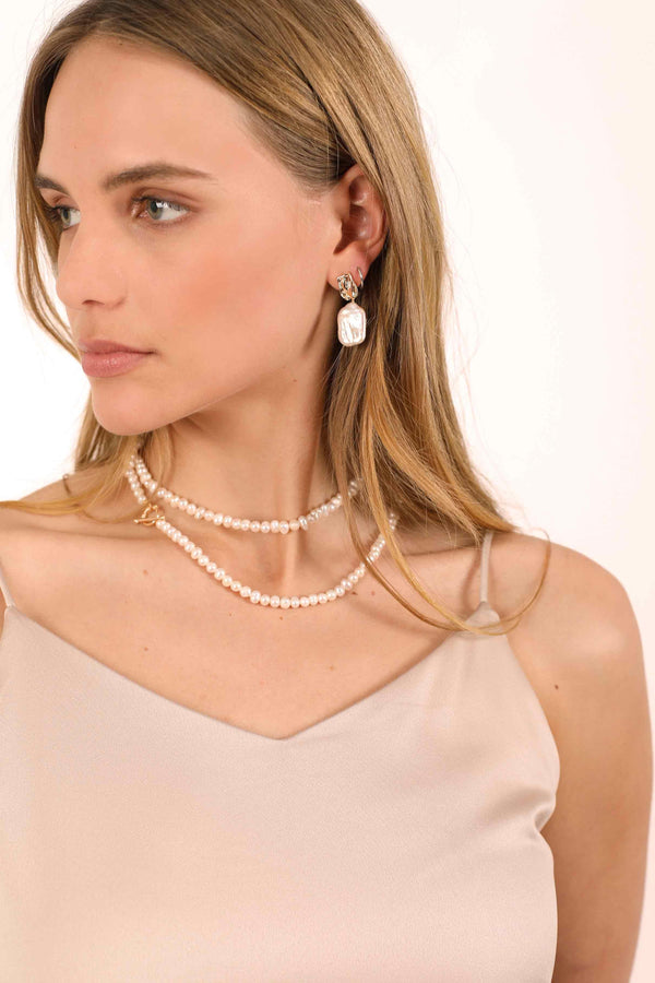 Charmine Pearl Earrings - Complete. Studio