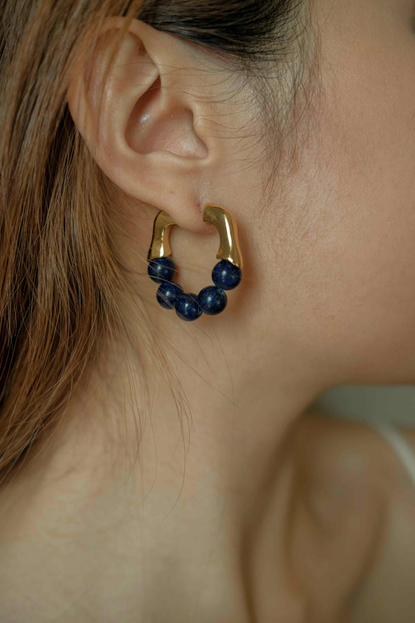 Radiance Earrings/Lapis Lazuli - Complete. Studio