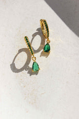 Maeve Earrings/Green - Complete. Studio