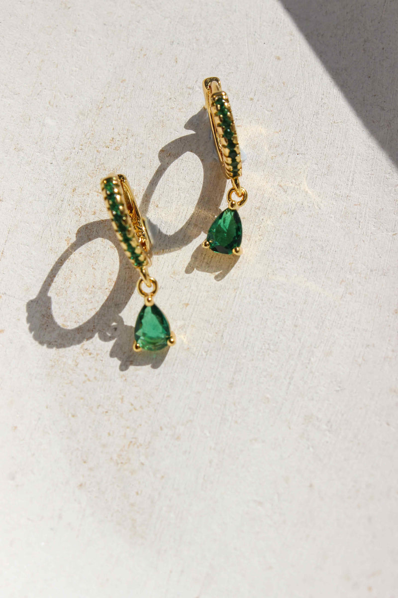 Maeve Earrings/Green - Complete. Studio