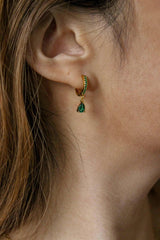 Maeve Earrings/Green - Complete. Studio