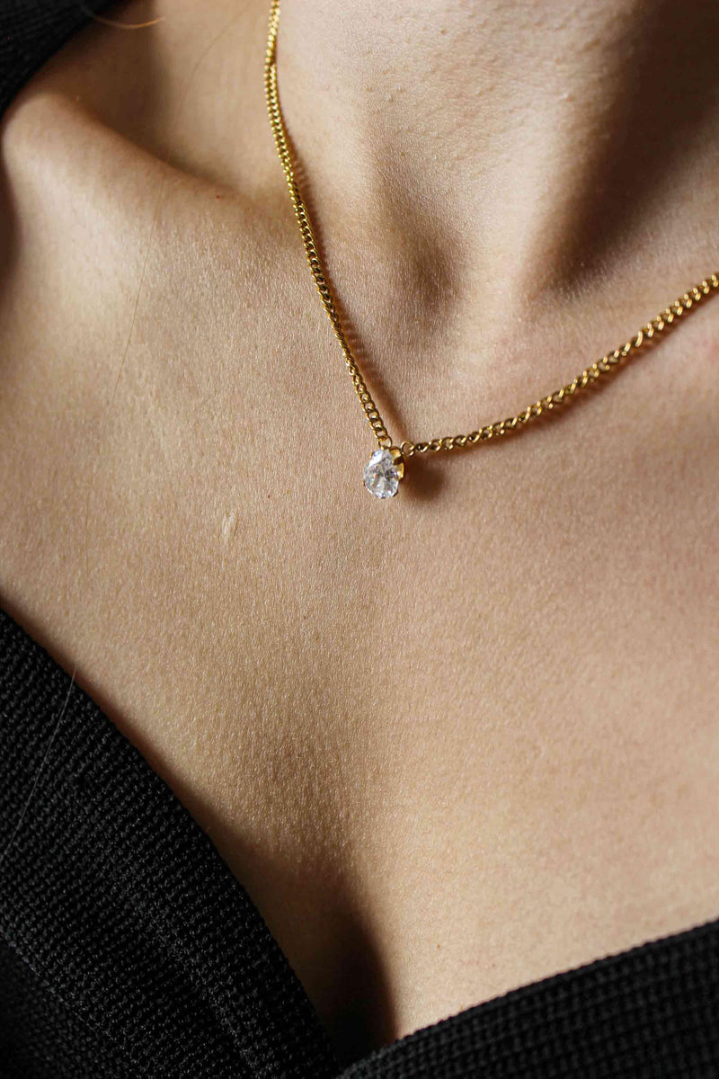 Timeless Teardrop Necklace - Complete. Studio