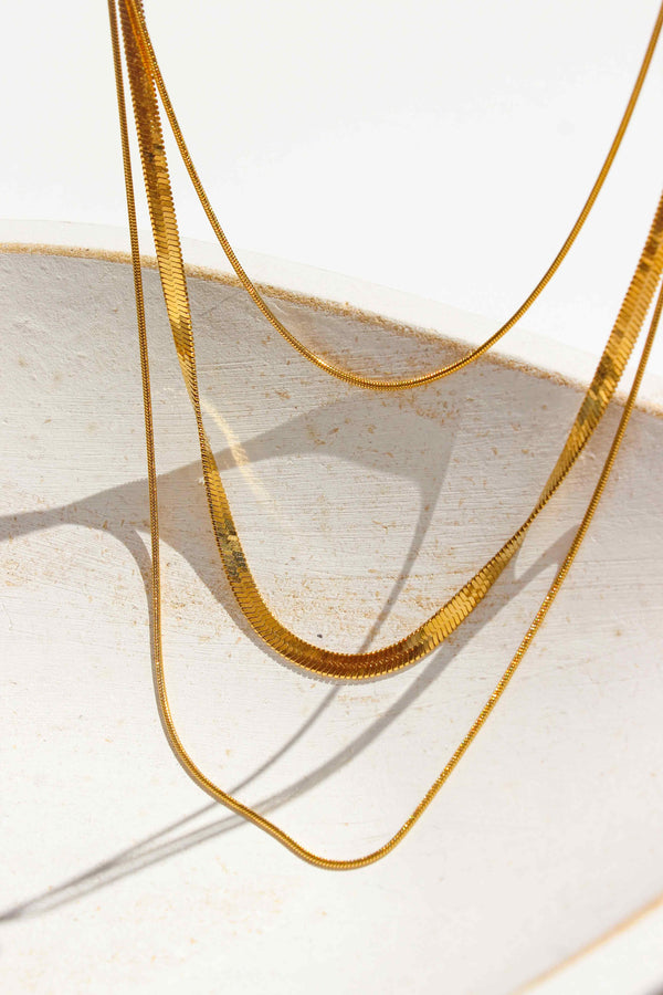 Triple Layered Necklace - Complete. Studio